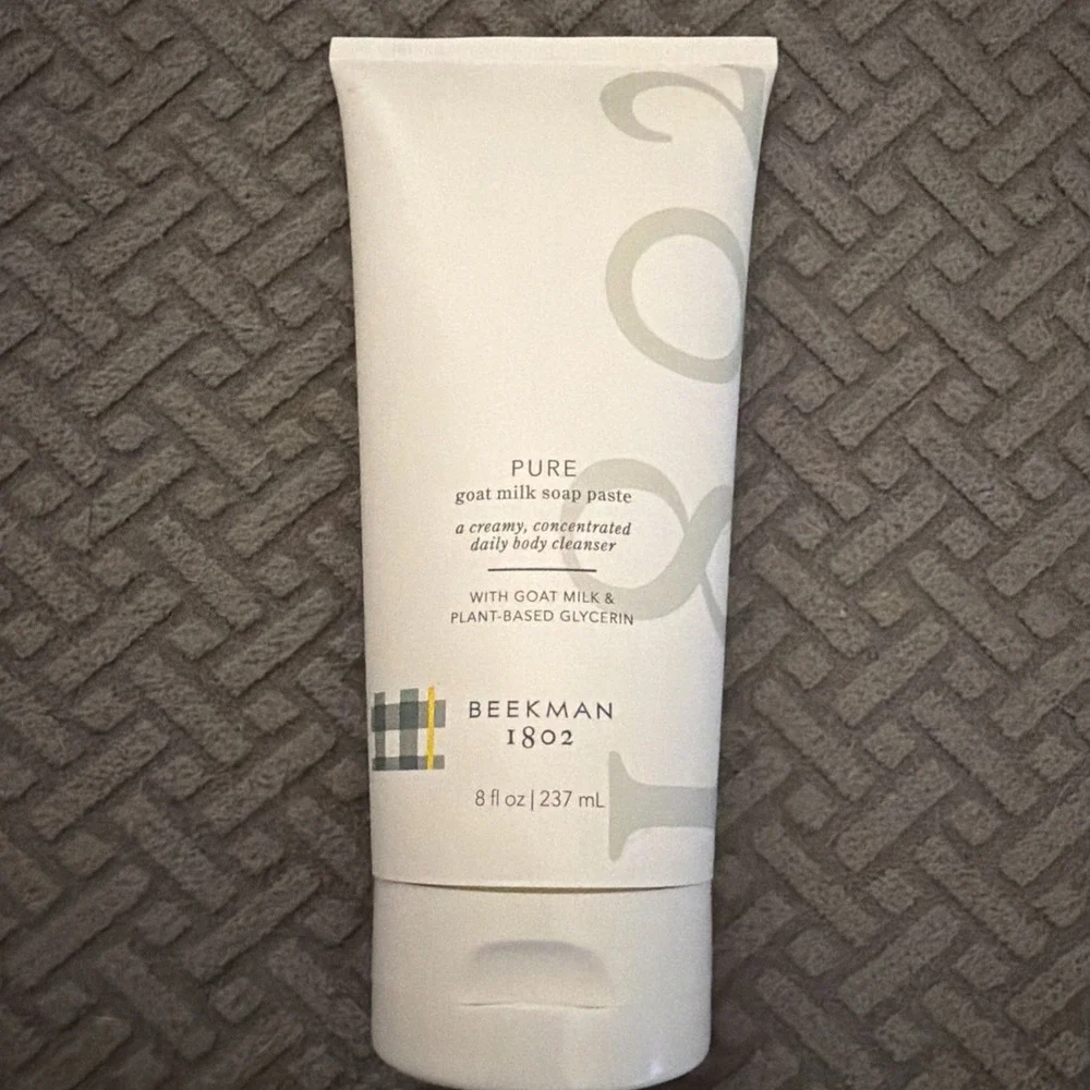 Beekman 1802 Pure Goat Milk Soap Paste Body Cleanser 8 oz New Sealed